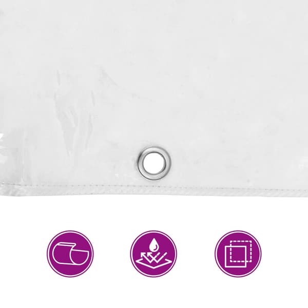 Tarpulin Transparent 4 x 8 m PVC
