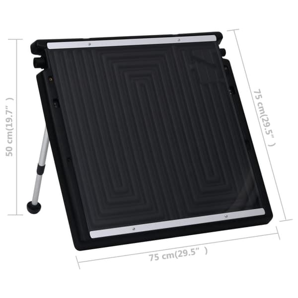 Solpanel för pool 75x75 cm