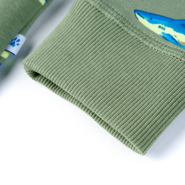 Barntröja ljus khaki 116