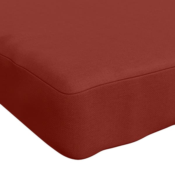 Bänk kudde SOEST 100% Polyester Röd 100 x 40 x 5 cm