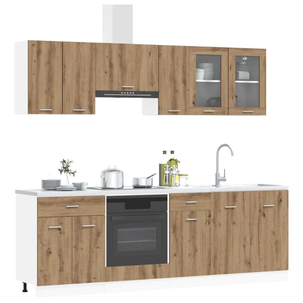 Köksenhet Lyon 8 pcs Konstruerat trä
