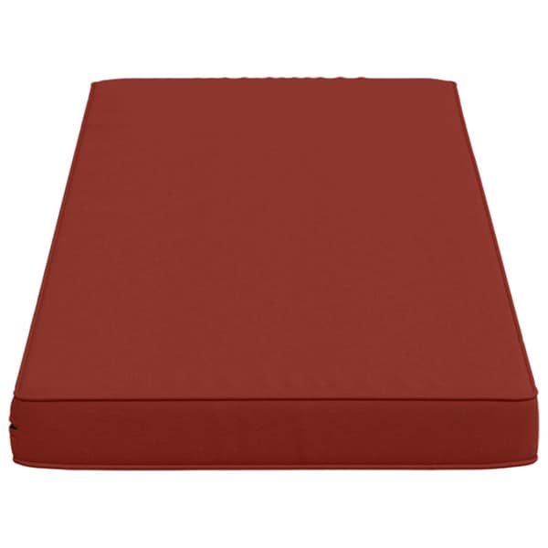 1-delad Bänk Kudde VUGHT 100% Polyester Röd 110 x 40 x 5 cm