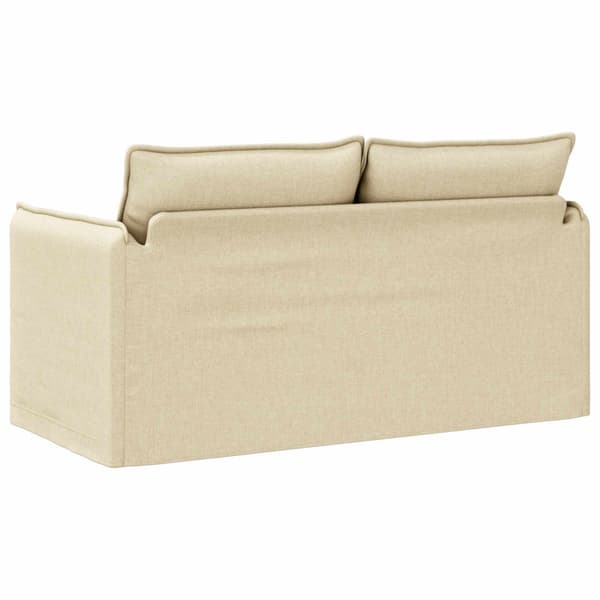 Soffa Kräm 156 x 82 x 85 cm tyg