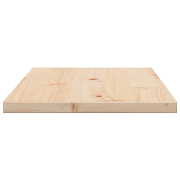 Bordsskivor 2 st 80x40x2,5 cm rektangulär massiv furu