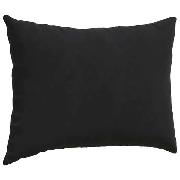 Sofakuddar 2 pcs Svart 70 x 50 cm Kordread tyg