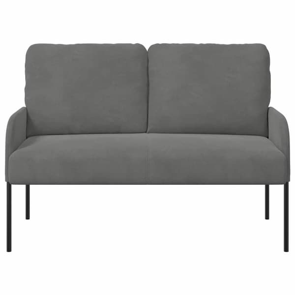 Soffor med kudde 110cm Mörkgrå Plywood