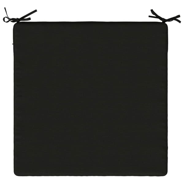 1-delad Sittdyna SOEST 100% Polyester Svart 80 x 80 x 3 cm