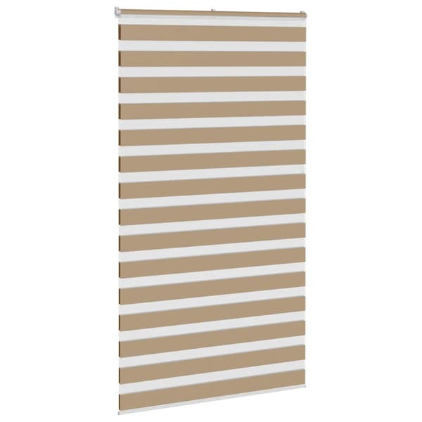 Rullgardin zebra 125x200 cm tyg bredd 120,9 cm polyester
