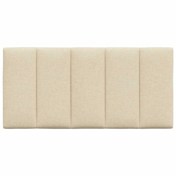 Headboard Cushion "Hanko" Cream 100 cm Fabric