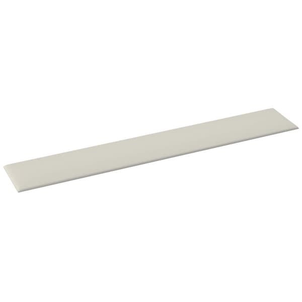 Väggsänggavel 12 pcs Kräm 90 x 15 cm Sammet