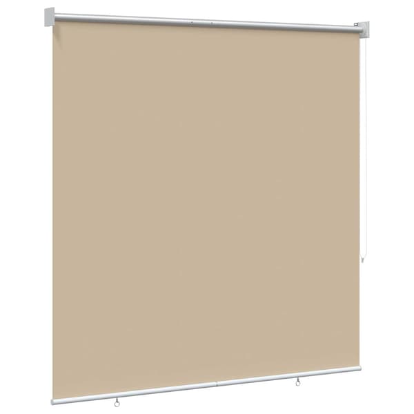 Rullgardin UV-skydd Beige 140 x 140 cm Polyester