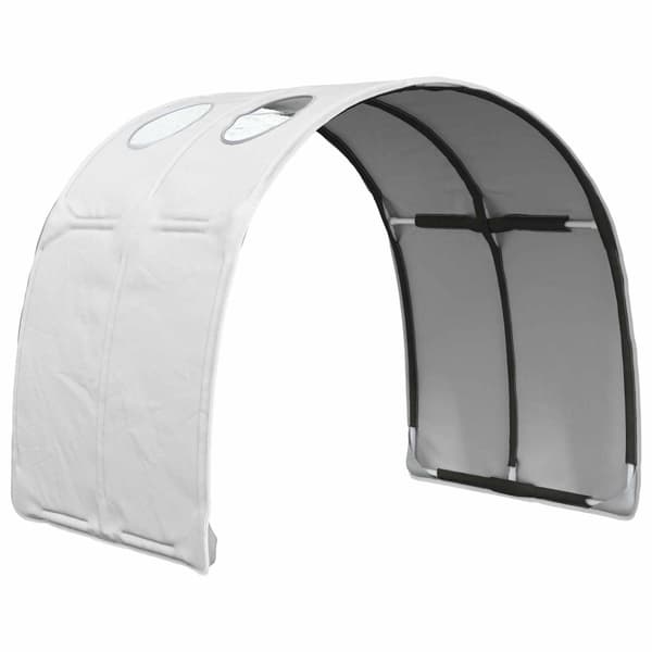 Sängtunnel 2 pcs Vit 211 x 67,5 x 2 cm Polyester