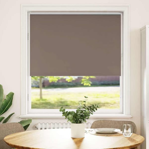 Mörkläggningsgardin kaffe 95x150 cm tyg bredd 90,7 cm polyester