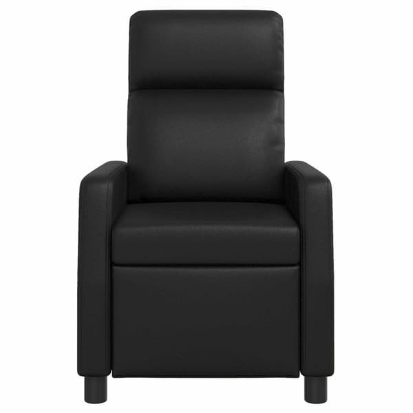 Recliner Svart Konstläder