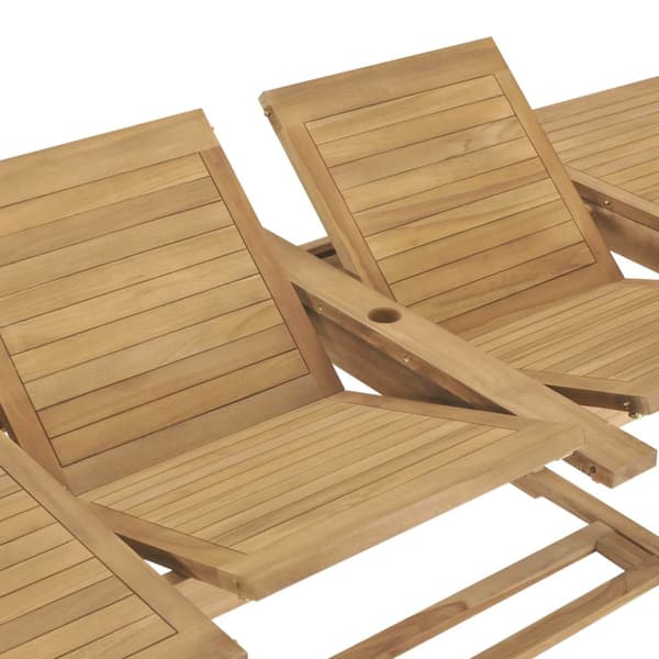Trädgårdsbord utdragbart 180-280x100x75 cm massiv teak