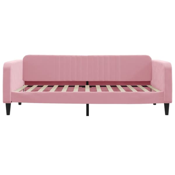 Dagbädd rosa 100x200 cm sammet