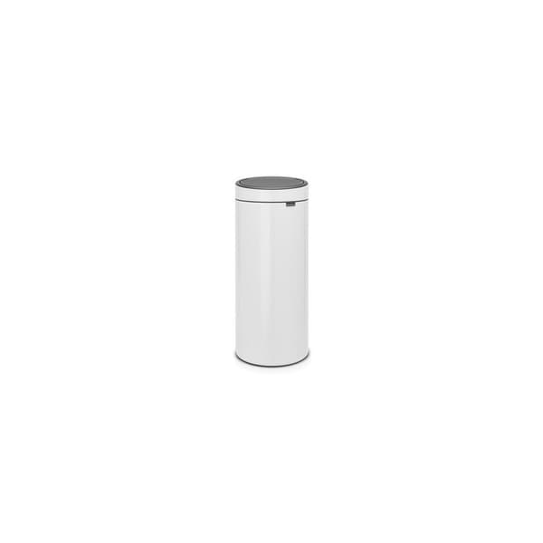 Papperskorg BRABANTIA Touch Bin 30L vit