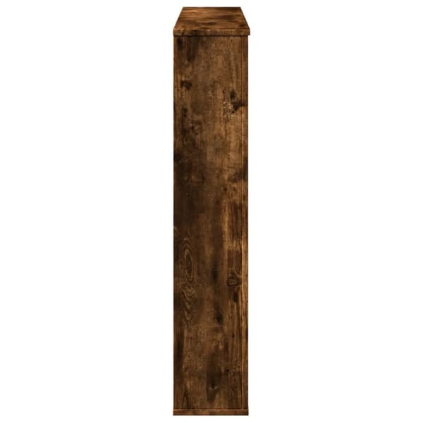 Spiselkrans rökfärgad ek 100x20x100 cm konstruerat trä