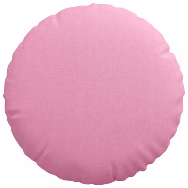 Sittkuddar 2 pcs Rosa Ø40 x 13 cm tyg