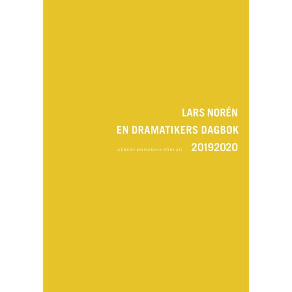 En dramatikers dagbok 20192020 (häftad)