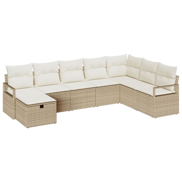 Soffset med kudde 5 pcs konstrotting