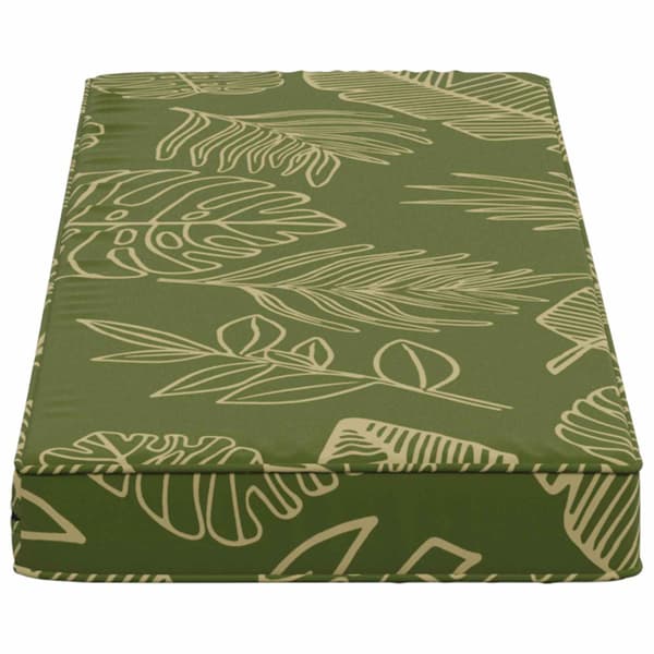 2-delade Bänk Kuddar VUGHT 2 st 100% Polyester Bladdesign