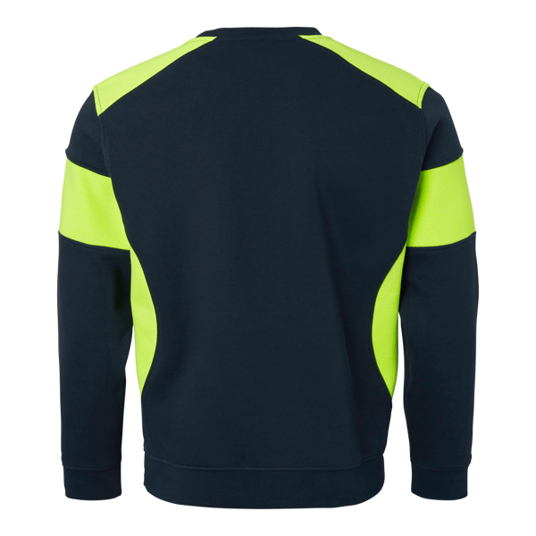 221 Sweat Navy/fluorescent yellow Unisex