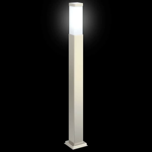 Pollare 3 st 80 cm rostfritt stål IP44