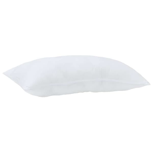 Duntäcke med kudde 2 pcs Vit Mikrofiber