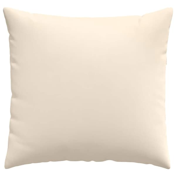 Sofakuddar 2 pcs Beige 50 x 50 cm tyg