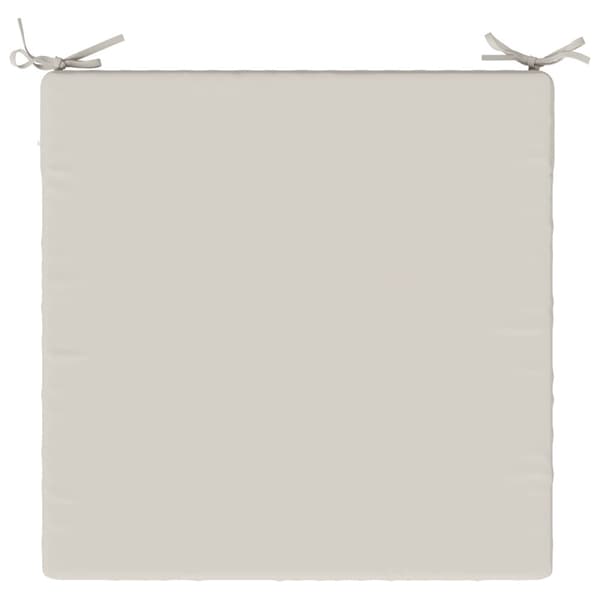 1-delad Sittdyna SOEST 100% Polyester Vit 80 x 80 x 7 cm