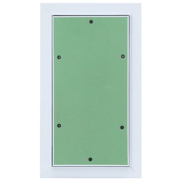 Åtkomstpanel Grön och Silver 25 x 45 cm Aluminium och gips
