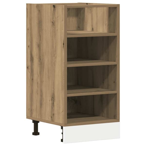 Underskåp "Riga" artisan ek 40x44,5x81,5 cm konstruerat trä