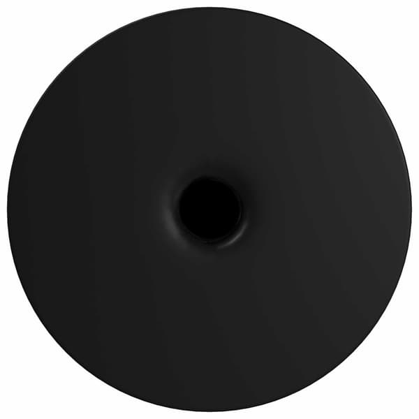 Möbelfötter 2 pcs Svart Ø 40 x 98 mm Järn