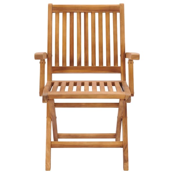 Trädgårdsstolar med beige dynor 2 st massiv teak