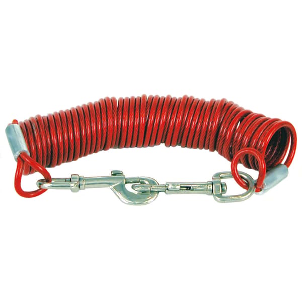 Löplina Spiral Röd 3m