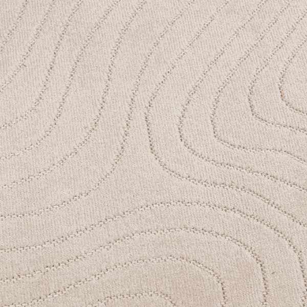 Områdesmattor Rektangulär PALMERAS Beige 200 x 280 cm Polyester