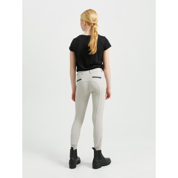 Hedvig Ridbyxa Knäskodd Junior Beige 158-164