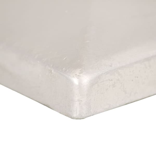 Stolphattar pyramid 6 st galvaniserad metall 91x91 mm