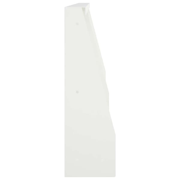 Stödvägg 2 st 40 x 12 x 30 cm Stål Vit
