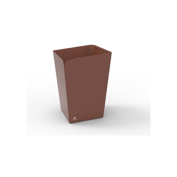 Papperskorg ALBA 18L terrakotta