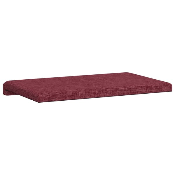 Bänk kudde Tyg Vinröd Djup 35 cm