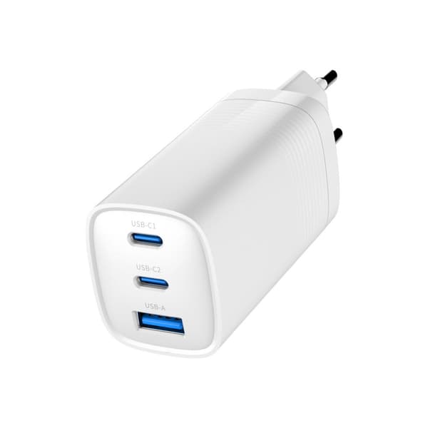 Gembird strömadapter - USB, USB-C - 65 watt