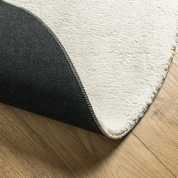 Områdesmattor HUARTE Kräm 100 x 200 cm Polyester