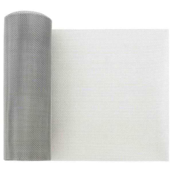 Nätduk 20 x 500 cm 20 Mesh Rostfritt stål 201 Silver