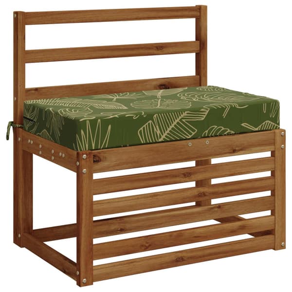 Sittkudde SOEST 100% Polyester Bladdesign 70 x 40 x 10 cm