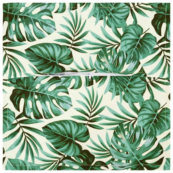 Kuddöverdrag 6 st HOUTEN Bladmönster 55 x 55 cm Polyester