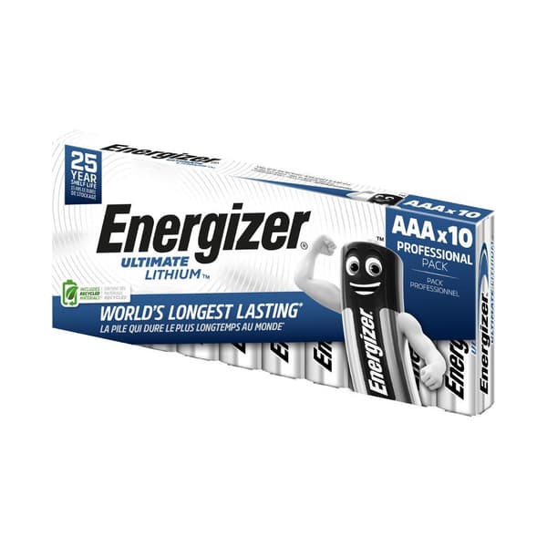 Batteri ENERGIZER Ultimate AAA 10/fp