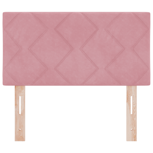LED huvuddyna Rosa 80 cm Sammet