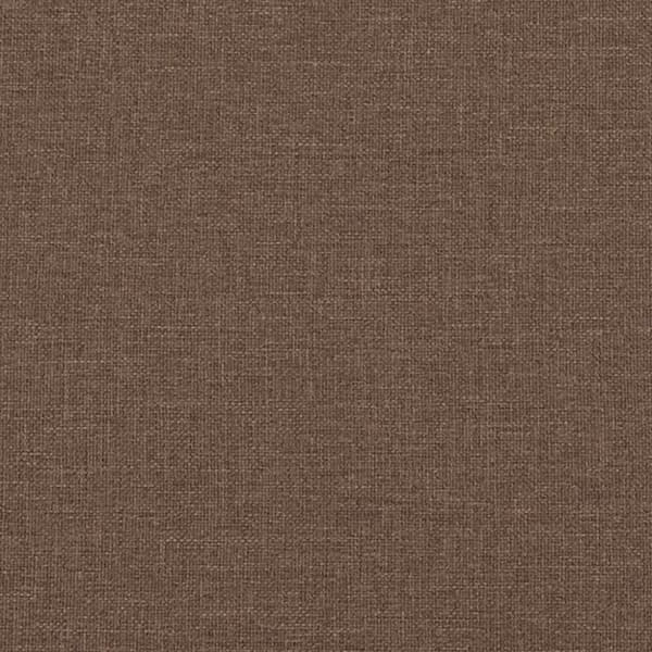 Sittkuddar 2 pcs Brun Ø50 x 19 cm tyg